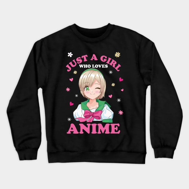 Anime crewneck sweatshirt top